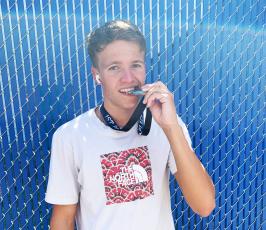 Suwannee’s Peyton Slaughter is the LCR’s Boys Swimmer of the Year. (COURTESY)
