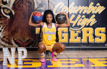 Columbia guard Na’Haviya Paxton is the 3-time LCR Girls Basketball Player of the Year. (COURTESY)