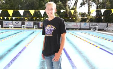 Columbia’s Ian Disosway is the LCR’s Boys Swimmer of the Year. (MANDI SLOAN/Special to the Reporter)