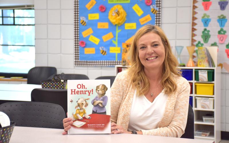 Elizabeth Carroll, a Suwannee County resident and Florida Gateway College education professor, has published her first book, ‘Oh, Henry!’ (COURTESY FLORIDA GATEWAY COLLEGE)