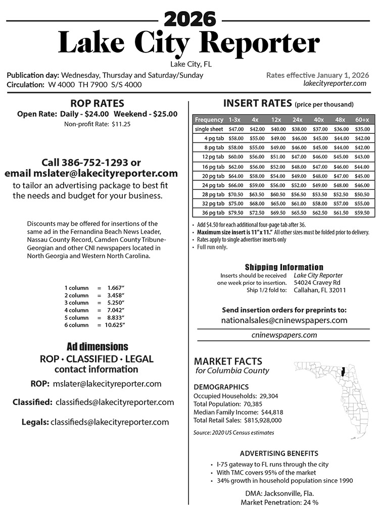 Rate Card
