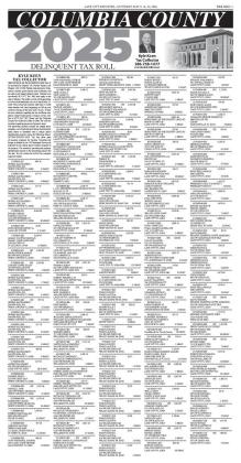 Columbia 2026 Tax Roll