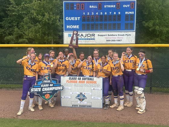 Columbia won the Class 4A state championship on Saturday, beating Lake Wales 3-2. (JORDAN KROEGER/Lake City Reporter)