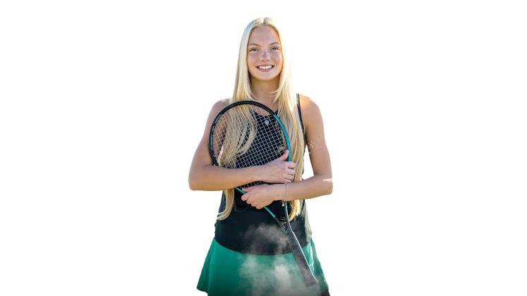Suwannee’s Brooke Fernald is the LCR’s Girls Tennis Player of the Year. (COURTESY)