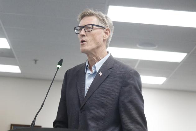 Erik Bredfelt with Inspire told the Lake City Council that its update of the Community Redevelopment Agency plan was important because those funds can only be spent on projects outlined in the plan. (JAMIE WACHTER/Lake City Reporter)