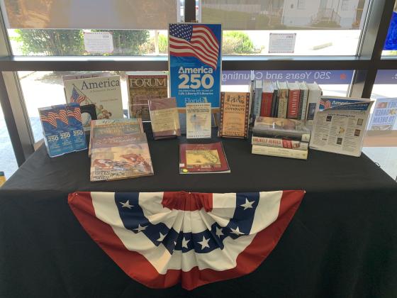 The Suwannee River Regional Library received a $6,000 grant from Florida Humanities to purchase books promoting the semiquincentennial and America’s history for its nine branches in three counties. (COURTESY)