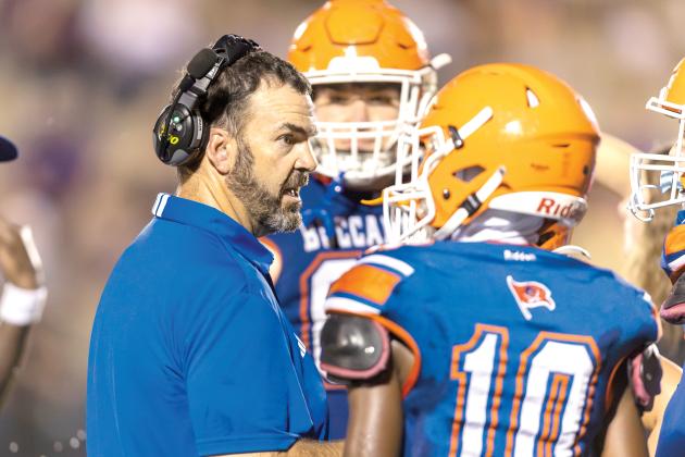 Branford head coach Will Dettor is excited about the Buccaneers’ prospects in the Sunshine State Athletic Association. (JACK HOWDESHELL/Lake City Reporter)
