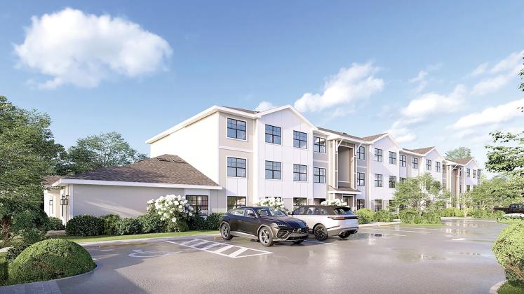 A rendering of the Arbors Pointe housing development on the northwest side of Lake City. ACRUVA Community Partners is seeking financial help from the City of Lake City and Columbia County on the 24-unit development. (COURTESY)