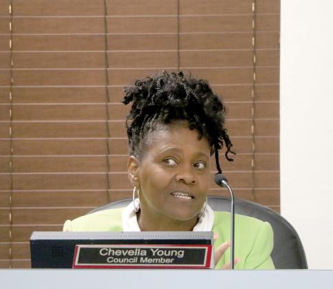 Lake City Councilwoman Chevella Young said the sports and tutoring offered at Annie Mattox Park were important to fund. (FILE)
