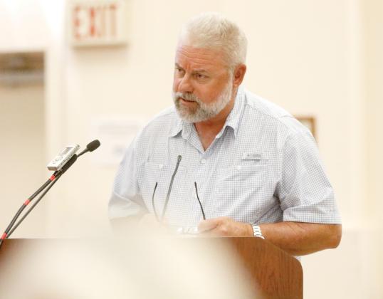 Assistant County Manager Kevin Kirby said with big-dollar items as part of the planned capital projects for next fiscal year, there aren’t as many projects that can be finished. (JAMIE WACHTER/Lake City Reporter)