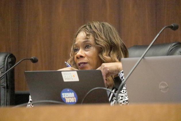 Live Oak City Council President Vanessa Brown Robinson said if the city was going to create an assistant city manager position it should be a full-time real position. (JAMIE WACHTER/Lake City Reporter)