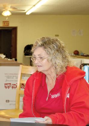 Annita Leonard, the Suwannee County coordinator for Toys for Tots, said the group is hosting the Suwannee Thunder, a benefit motorcycle run, on Oct. 17 to help raise funds and toys to help children. (FILE)