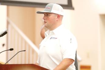 AmeriPro’s Thomas Stinson, the company’s operating supervisor in Columbia County, said adding new stations will help solve geographic issues that could help reduce response times. (JAMIE WACHTER/Lake City Reporter)