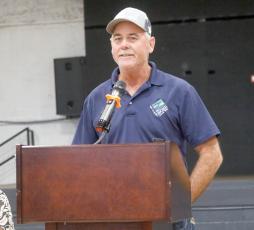 Suwannee County School Board member Ronald White, who represents District 5 and is seeking re-election, said he opposes the half-cent sales tax because of a lack of information from district officials. (JAMIE WACHTER/Lake City Reporter)
