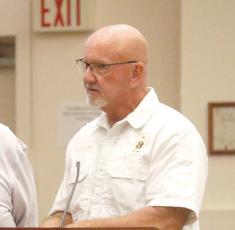 Columbia County Fire Chief Jeff Crawford said it takes time to build an EMS service right but said he just needs the ‘100% commitment’ from the County Commission to do so. (JAMIE WACHTER/Lake City Reporter)