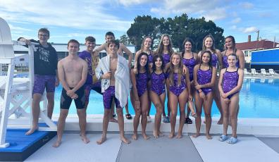 Last season's Columbia swim team. (FILE)