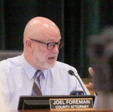 Columbia County Attorney Joel Foreman is recommending the County Commission attempt to negotiate with its Suwannee County counterparts about the North Florida Water Utilities Authority instead of moving to withdraw from the partnership entirely. (FILE)