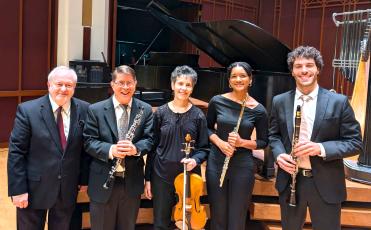 The San Marco Chamber Music Society, formed in 2008, will open the Friends of Music concert series season with a performance Sept. 21 in Live Oak. The performance will feature piano, oboe, viola, flute and clarinet. (COURTESY)