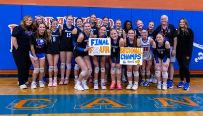The Branford Buccaneers are headed back to the Class Rural Final Four after sweeping Aucilla Christian for the Region 3-R title Tuesday night. (JACK HOWDESHELL/Lake City Reporter)