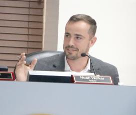 Lake City Mayor Noah Walker said Monday he called for the CRA meeting to be canceled because the facade grant program wasn’t ready for a vote. (FILE)