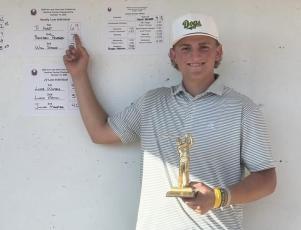 Suwannee golfer Ty Hurst won the Ann and John Ives Invitational on Wednesday. (COURTESY)