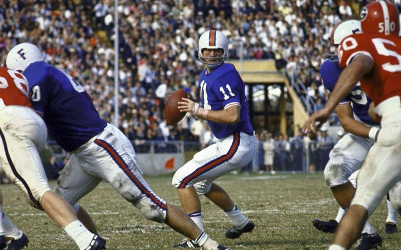 Steve Spurrier is the last quarterback to wear No. 11 as Florida's starter. (ATHLON SPORTS)