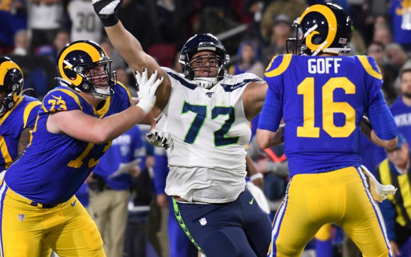 Al Woods agreed to a one-year contract to join the Jaguars on Monday. (TRIBUNE NEWS SERVICE)