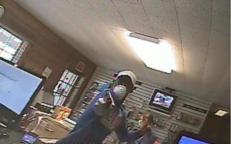 The suspects are seen in a video surveillance still. (COURTESY SCSO)