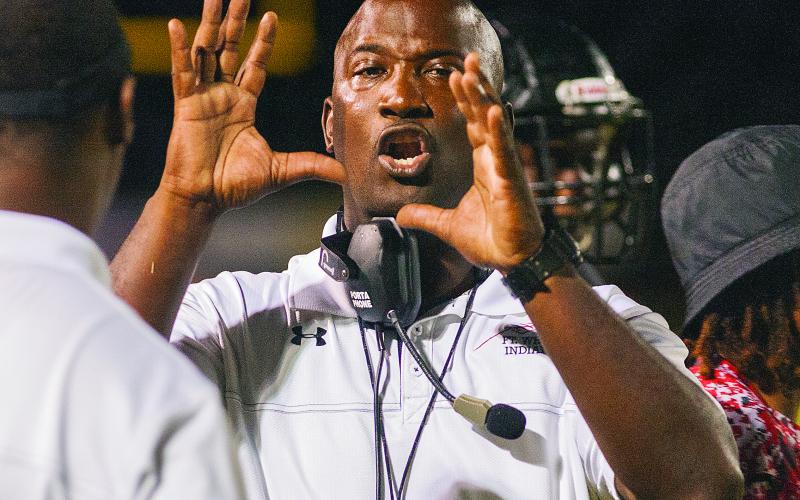Fort White coach Demetric Jackson. (FILE)