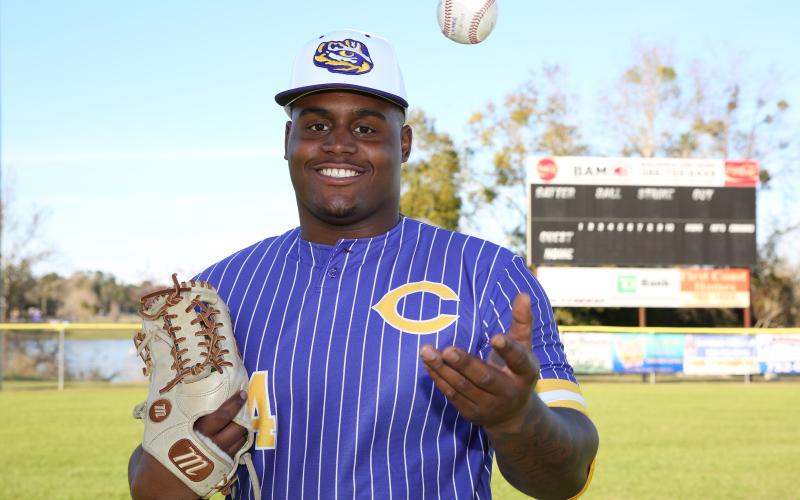 Columbia first baseman Daylon Lumpkin had his senior season cut short due to covid-19. (MANDI SLOAN/Special to the Reporter)