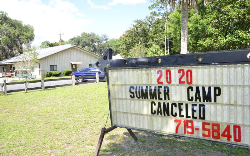 The Girls and Boys Club summer camp programs will remain closed due to covid-19 concerns despite an about-face by Gov. Ron DeSantis, who said Friday that camps like these could be reopened statewide if local governments wished. (CARL MCKINNEY/Lake City Reporter)