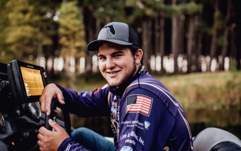 Columbia High Bassmaster Jackson Swisher. (COURTESY)