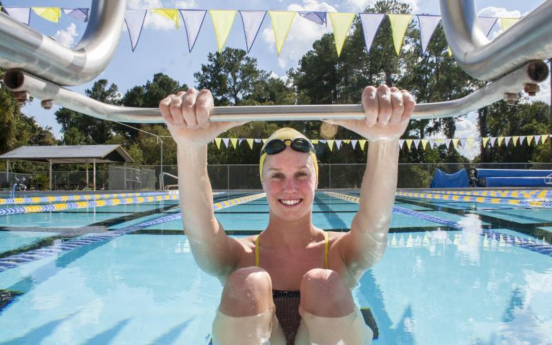 Hannah Burns was a five-time state champion at Columbia. (FILE)