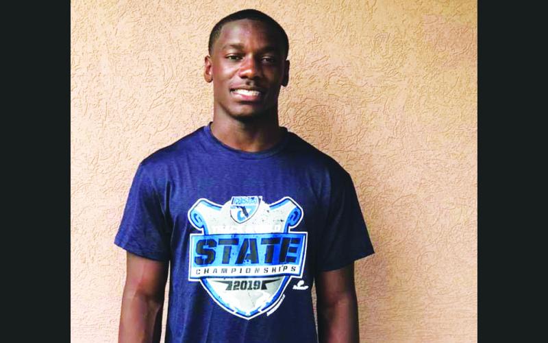 Columbia track &amp; field athlete Tracy White was aiming to make some noise at state when his senior season was cut short due to covid-19. (COURTESY)