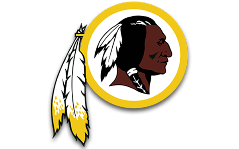 Washington Redskins logo.