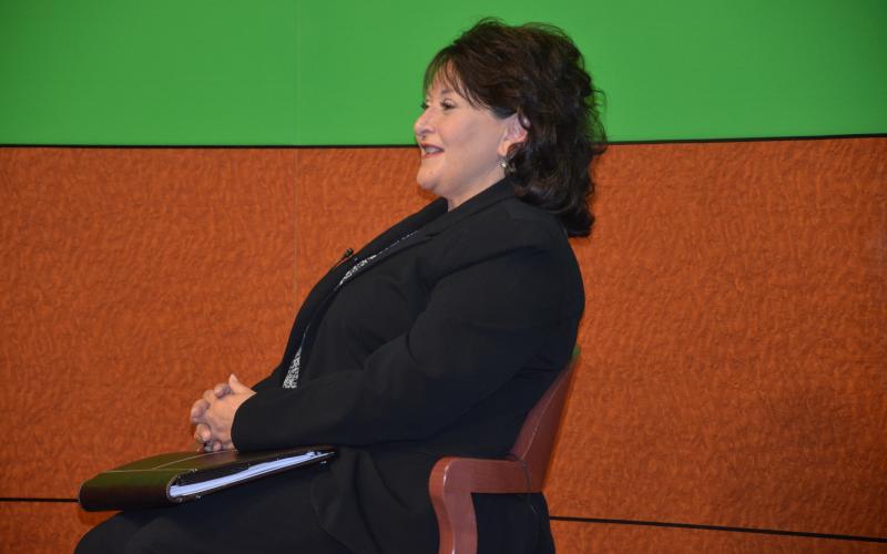 Tina Seifert, candidate for State Attorney in the Third Circuit, called into question some of the death penalty cases that John Durrett worked on. (CARL MCKINNEY/Lake City Reporter)
