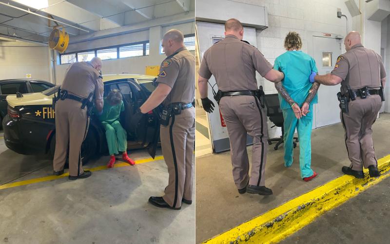 Michael Troy Hutto was arrested Friday afternoon by the Florida Highway Patrol in connection to the murder of a Columbia County teen. (COURTESY FHP JACKSONVILLE)
