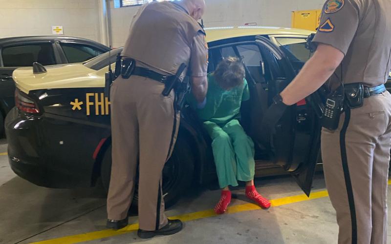 Michael Troy Hutto, a co-founder of the Salt Life brand that now lives in Wellborn, was arrested Friday in Jacksonville by the Florida Highway Patrol in connection to the death of a Columbia County teen. (COURTESY FHP JACKSONVILLE)