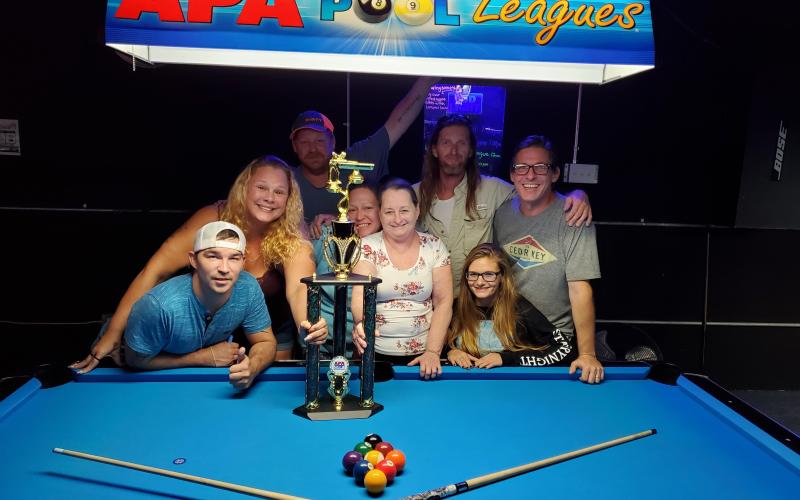 Lake City’s own Poke N Hope will compete at the 2020 APA World Pool Championships next year in Las Vegas. (COURTESY)