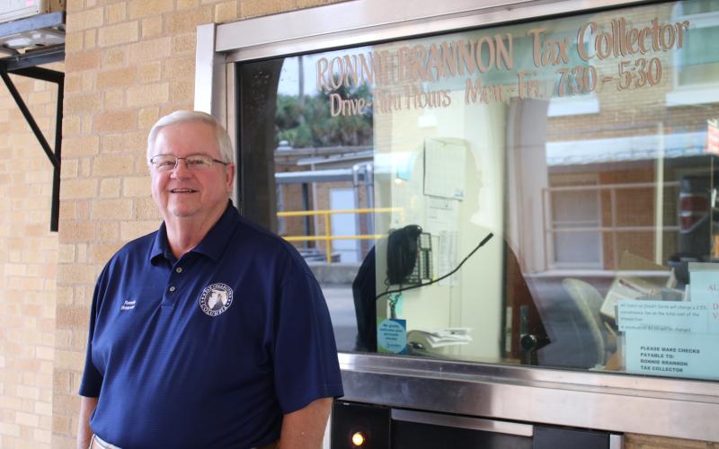 Ronnie Brannon, the Columbia County Tax Collector for the past 16 years, will be retiring in early January. (TONY BRITT/Lake City Reporter)