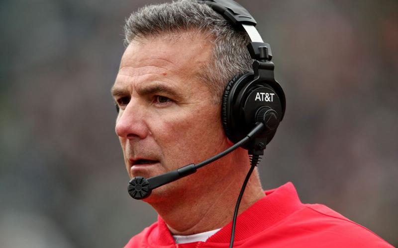 Former Ohio State Buckeyes coach Urban Meyer is reportedly near a deal to become the Jacksonville Jaguars new coach. (MIKE MULHOLLAND/TNS)