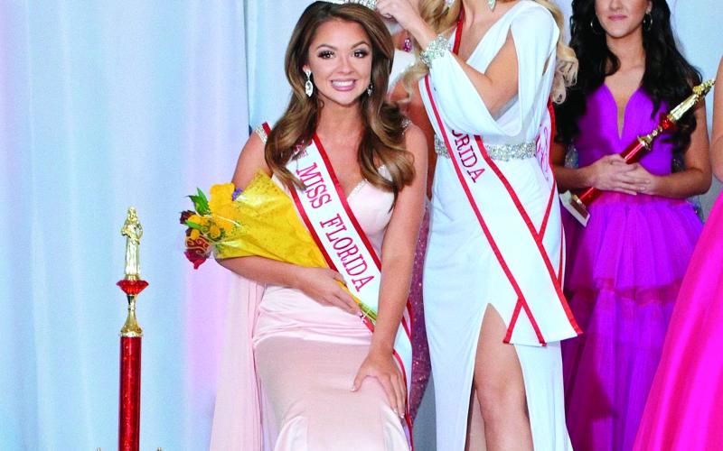 Lake City’s Lindsey Langston was crowned USA National Miss Florida last weekend. Langston, who was Miss Florida Teen in 2018, will now compete for Miss USA in July.