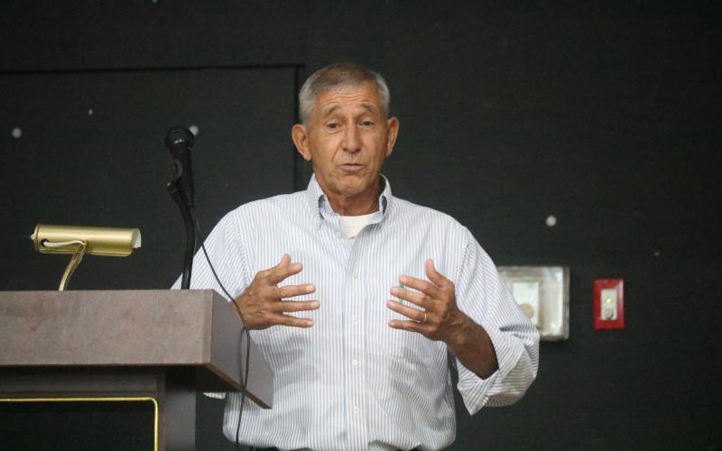 Former Suwannee wrestling coach David Laxton. (FILE)