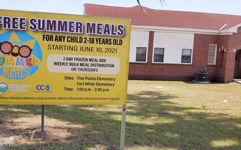 The Columbia County School District will distribute meals for children in a seven-day frozen meal box through its summer food service program. (COURTESY)