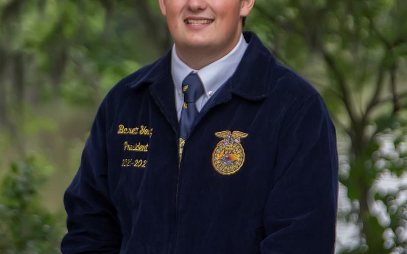 Branford senior Barrett Young has been named a U.S. Presidential Scholar for Career and Technical Education. (COURTESY)