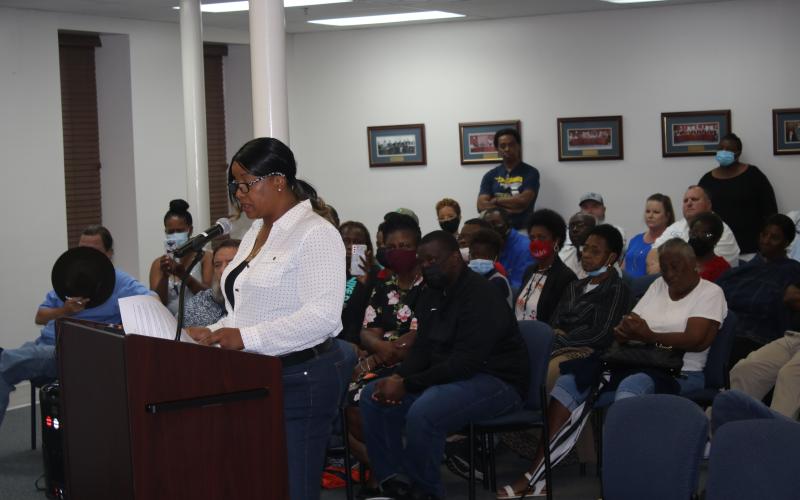 Ami Mitchell Fields was named the interim city manager by the Lake City Council on Monday. Fields was fired as the city’s human resources director earlier this month. (TONY BRITT/Lake City Reporter)