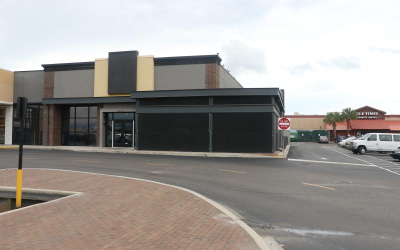 The building that formerly hosted Buffalo Wild Wings will eventually house the new Piesanos Stone Fired Pizza restaurant at Lake City Mall. (MORGAN MCMULLEN/Lake City Reporter)