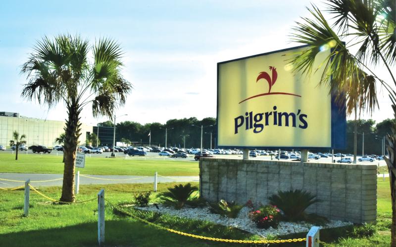 JBS SA, the world’s largest meat processing company and the owner of the Pilgrim’s plant in Live Oak, was hit with a ransomeware attack. (ROB WOLFE/Special to the Reporter)