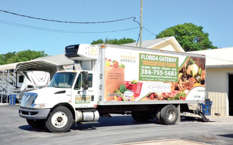 FILE Catholic Charities will soon have a replacement for its current refrigeration truck. The new truck will be custom made to Catholic Charities’ specifications. (FILE)