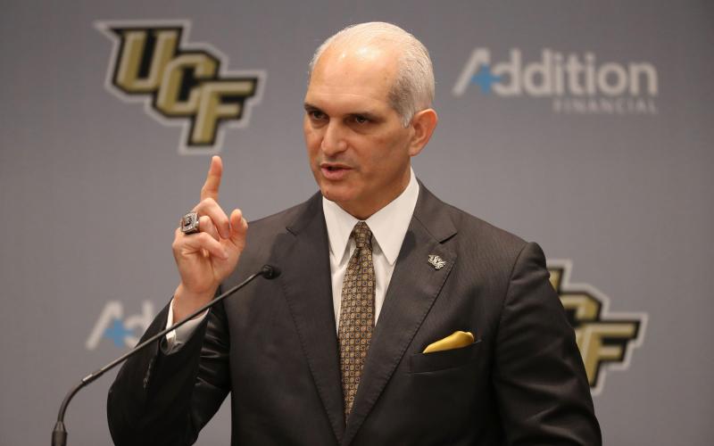 New UCF athletic director Terry Mohajir opened the door for the Knights and Florida Gators to start negotiations for a future football series. (RICARDO RAMIREZ BUXEDA/Orlando Sentinel/TNS)
